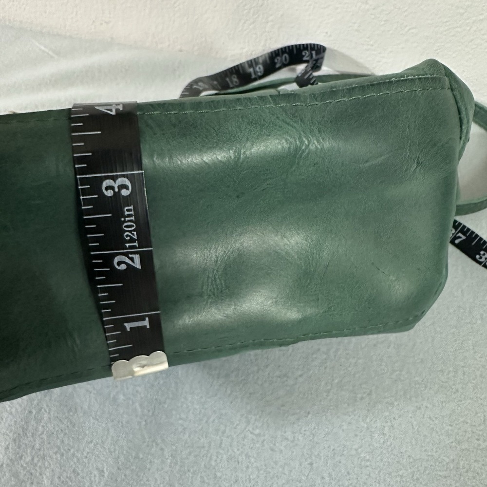 Portland Leather Goods Crossbody Bag Charlotte Green - Picture 11 of 11